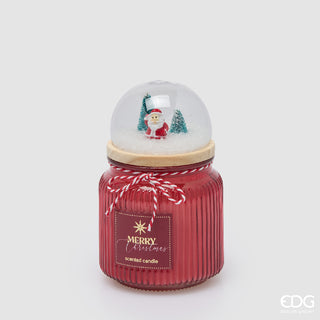 EDG Enzo De Gasperi Candela Cupola con Profumo Sidro di Mele al Miele H15 Cm