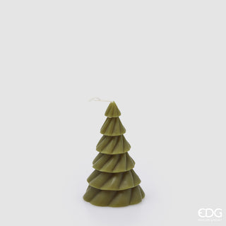 EDG Enzo De Gasperi Candela Pino Strati Verde H12 Cm