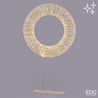 EDG Enzo De Gasperi Corona Led Microled H150 Cm Con Base