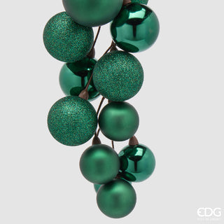 EDG Enzo De Gasperi Addobbo Grappolo 16 Pz Verde