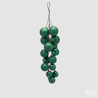 EDG Enzo De Gasperi Addobbo Grappolo 16 Pz Verde
