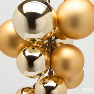 EDG Enzo De Gasperi Addobbo Grappolo 15 Pz Oro
