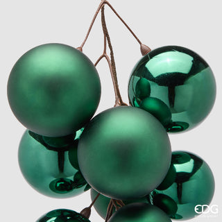EDG Enzo De Gasperi Addobbo Grappolo 15 Pz Verde