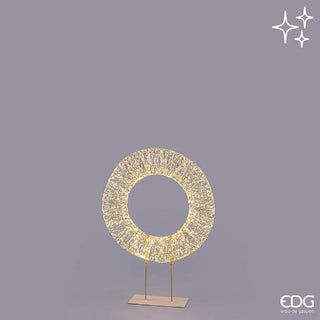 EDG Enzo De Gasperi Corona Led Microled H81 Cm con Base
