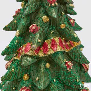 EDG Enzo De Gasperi Decoro Decoglitter Pino H33 Cm