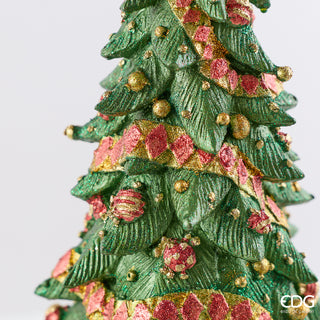 EDG Enzo De Gasperi Decoro Decoglitter Pino H43 Cm