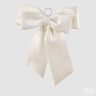 EDG Enzo De Gasperi Fiocco Brillanti H60 cm in Velluto Avorio