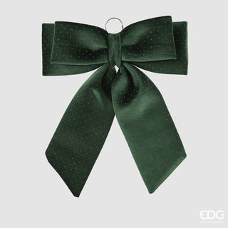 EDG Enzo De Gasperi Fiocco Brillanti H60 cm in Velluto Verde