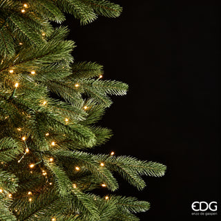 EDG Enzo de Gasperi Albero di Natale Total PE Pino Imperial New H240 cm 5300 Mini Led