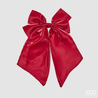 EDG Enzo De Gasperi Fiocco Satin Clip Burgundy 45X25 Cm