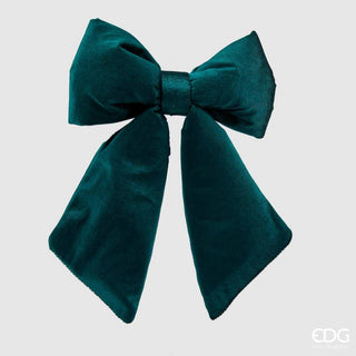 EDG Enzo De Gasperi Fiocco In Velluto Verde 38X27 cm