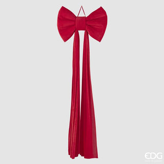 EDG Enzo De Gasperi Fiocco In Velluto H210 cm Rosso