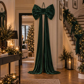 EDG Enzo De Gasperi Fiocco In Velluto H210 cm Verde
