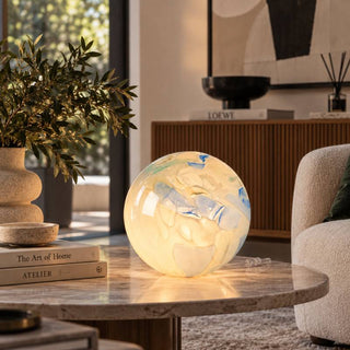 L'Oca Nera Lampada Sfera D29 cm in Vetro