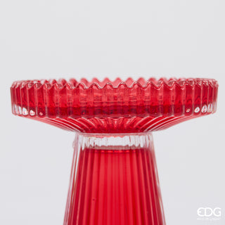 EDG Enzo De Gasperi Portacandela Alzata Cono H16,5 Cm