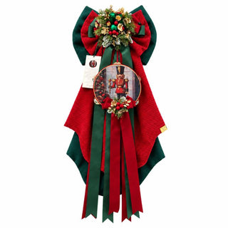 Madame Fioccò Fiocco Natalizio Schiaccianoci dei Sogni H80 cm