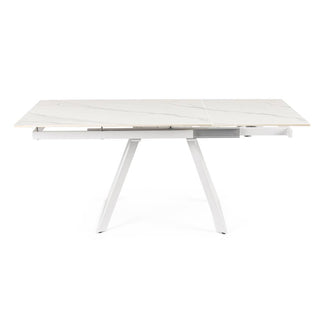 Andrea Bizzotto Tavolo Allungabile Reeta 120-180 x 90 cm Bianco