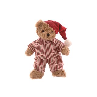 Vetur Decorazione Peluche con Pigiama Rosso H33 cm