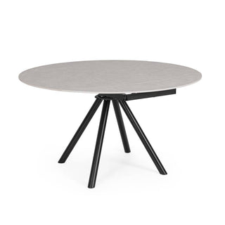 Andrea Bizzotto Tavolo Allungabile Rauni D87 - 135 cm Grigio Chiaro