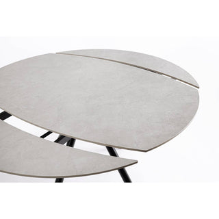 Andrea Bizzotto Tavolo Allungabile Rauni D87 - 135 cm Grigio Chiaro