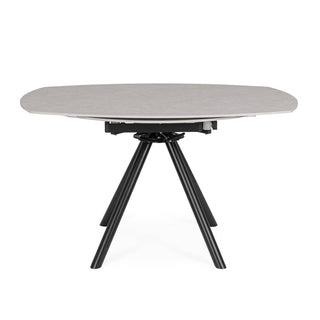 Andrea Bizzotto Tavolo Allungabile Rauni D87 - 135 cm Grigio Chiaro