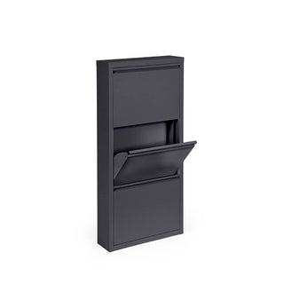 Andrea Bizzotto Scarpiera Eyvin 3 ante H106 cm Nero