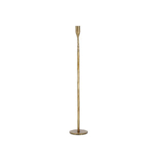 Andrea Bizzotto Candelabro Tehri 1 Fuoco H60 cm in Metallo Oro