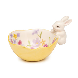 Lamart Bowl with Yellow Rabbit 15 cm