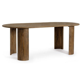 Andrea Bizzotto Tavolo Orlando Ovale 210 x 100 cm Marrone