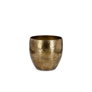 Andrea Bizzotto Porta Vaso Bimala M Oro in Metallo