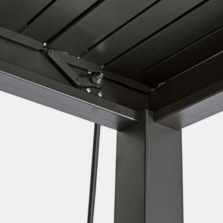 Andrea Bizzotto Pergola Ocean Natural Effetto Legno 3.6×6 Mt  Antracite