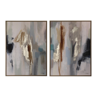 Andrea Bizzotto Set of 2 Gallery Paintings 60x80 cm