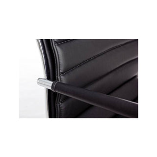 Andrea Bizzotto Poltrona da Ufficio Perth Nero con Braccioli