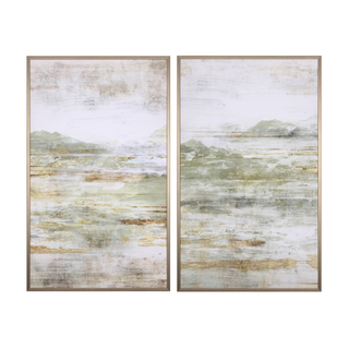 Andrea Bizzotto Set of 2 Gallery Paintings 55x90 cm