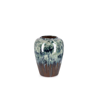 Andrea Bizzotto Vaso Delfa Svasato Azzurro H52 cm