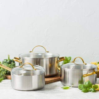 GreenPan Set 6 Pezzi Padova in Acciaio