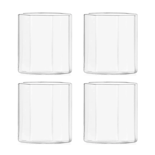 Ichendorf Milano Octave Set 4 Bicchieri Acqua Clear in Vetro