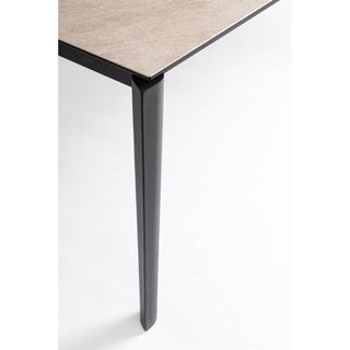 Andrea Bizzotto Asiri Ausziehbarer Tisch 180-250 x 100 cm Schwarz