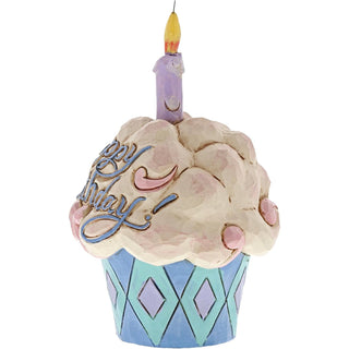 Enesco Statuetta Mini Cupcake di Compleanno Jim Shore