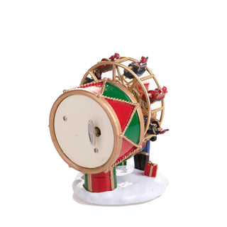 Bianchi Dino Decorazione Carillon Schiaccianoci 14 Cm