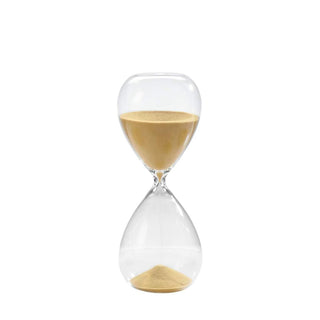 Mascagni Casa 30-Minuten-Sanduhr aus Glas, H19 cm
