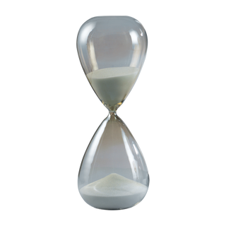 Mascagni Casa 90-Minuten-Sanduhr H36 cm aus Glas