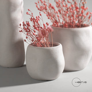 Mascagni Casa Keramikvase H17,5 cm Talkum