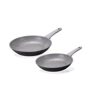 Coin Set 2 Non-Stick Pans Opale D 24 28 cm