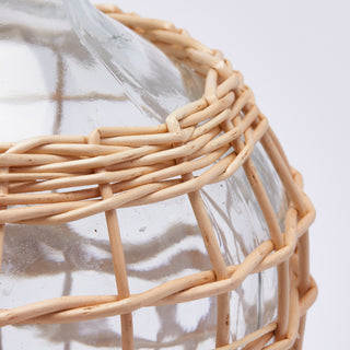 EDG Enzo De Gasperi Vaso Rete Bottiglia H30 D19 cm