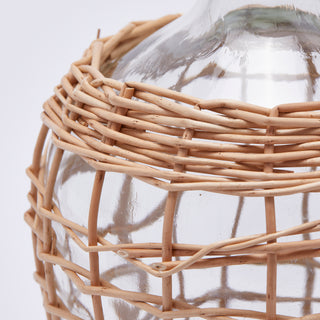 EDG Enzo De Gasperi Vaso Rete Bottiglia H25 D16.5 cm