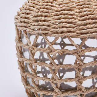 EDG Enzo De Gasperi Vaso Rete Bottiglia H25 D16,5 cm