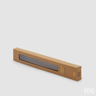 EDG Enzo De Gasperi Set 2 Candele Rosse Led con accensione e spegnimento Touch H25 cm