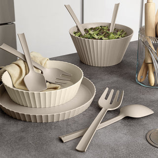 Blim Plus Set 2 Posate Insalata Paestum Moka Grey