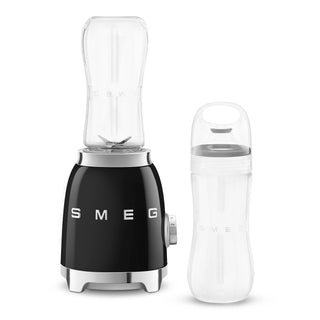 Smeg Frullatore Multifunzione Personal Blender Nero Anni 50 PBF01BLEU